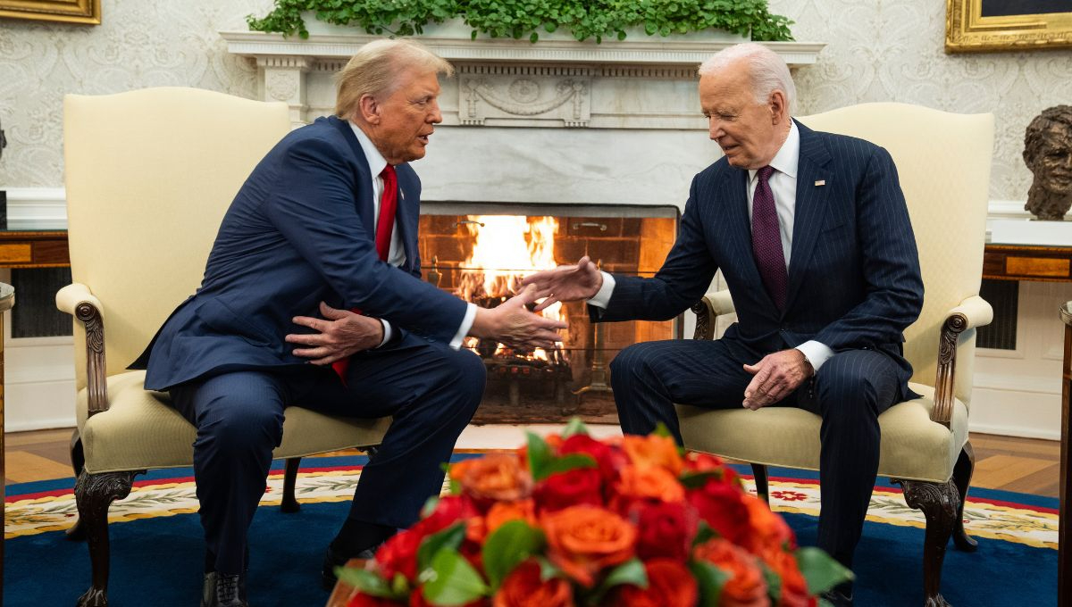 Este miércoles inició la transición en Estados Unidos  con el encuentro entre Joe biden y Donald Trump