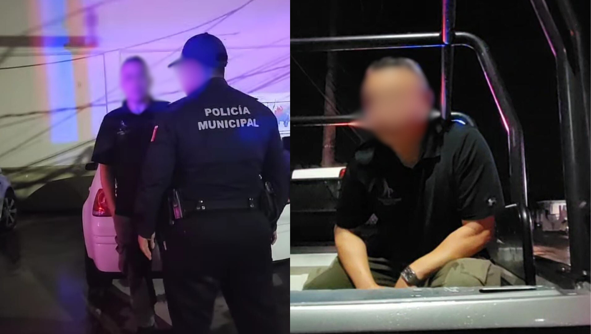 Al momento de la detención, los elementos de la policía, al detenido se le negaron colocarle esposas como indica el protocolo