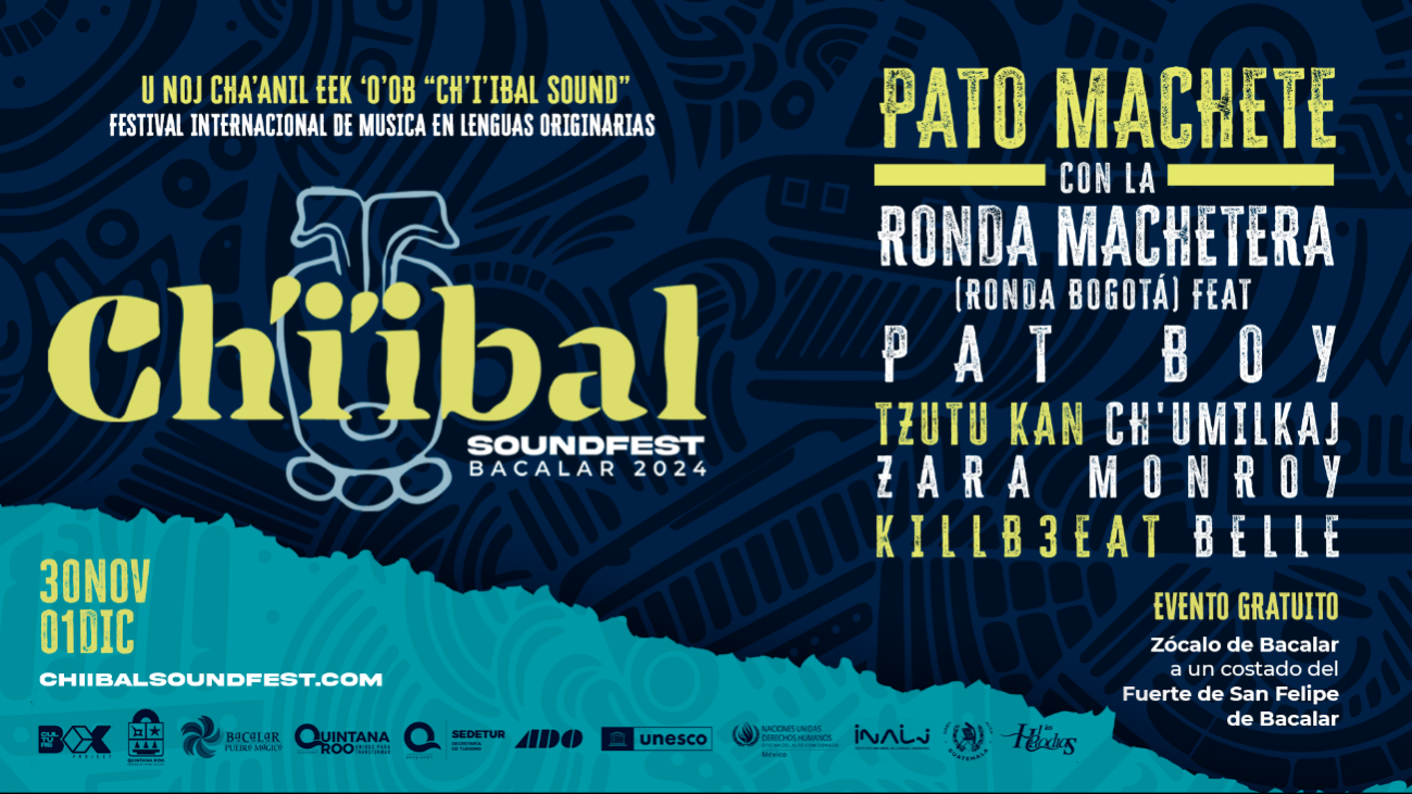 ¡Ch'i'ibal Sound Fest 2024 llega a Bacalar! Fechas, cartelera y precios de boletos