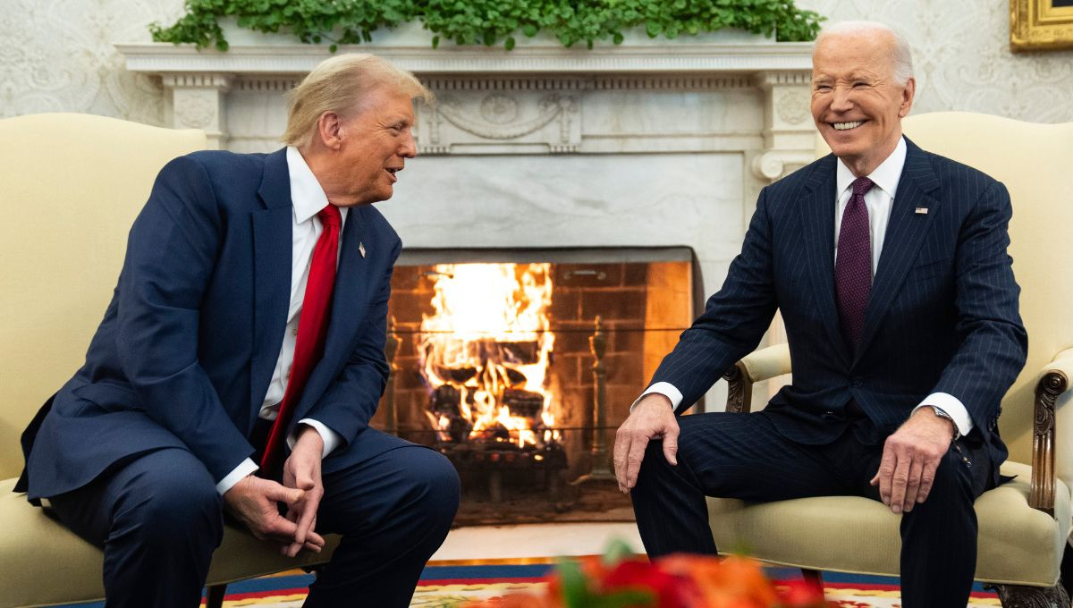 Donald Trump, presidente electo de Estados Unidos aseguró que fue "muy agradable" la reunión sostenida con el mandatario saliente, Joe Biden