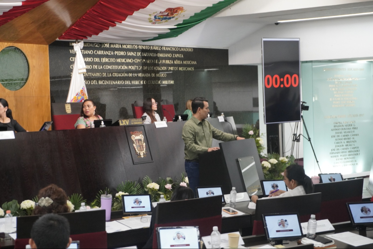 Se arma debate en el Congreso de Campeche tras nombramiento de magistrados