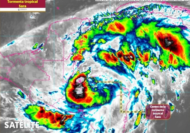 Diversas afectaciones pueden seguirse esperando en Quintana Roo por Sara.