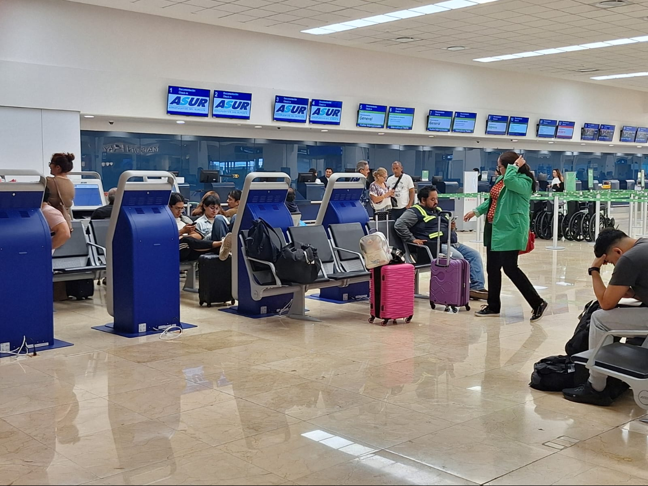 El aeropuerto de Mérida registra buena movilidad de vuelos