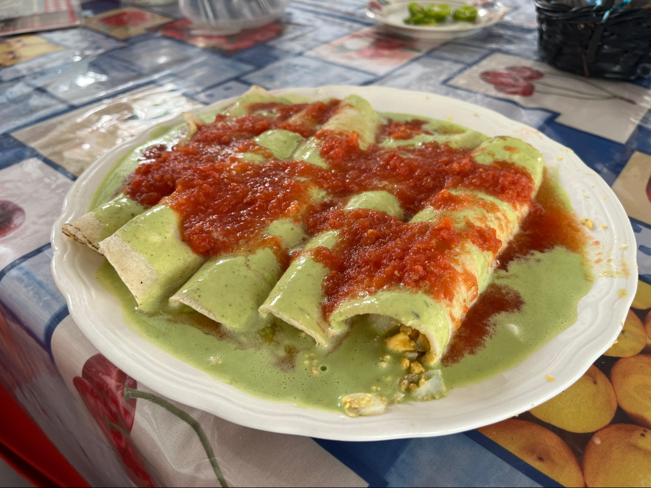 Los papadzules son un platillo muy solicitado por los yucatecos