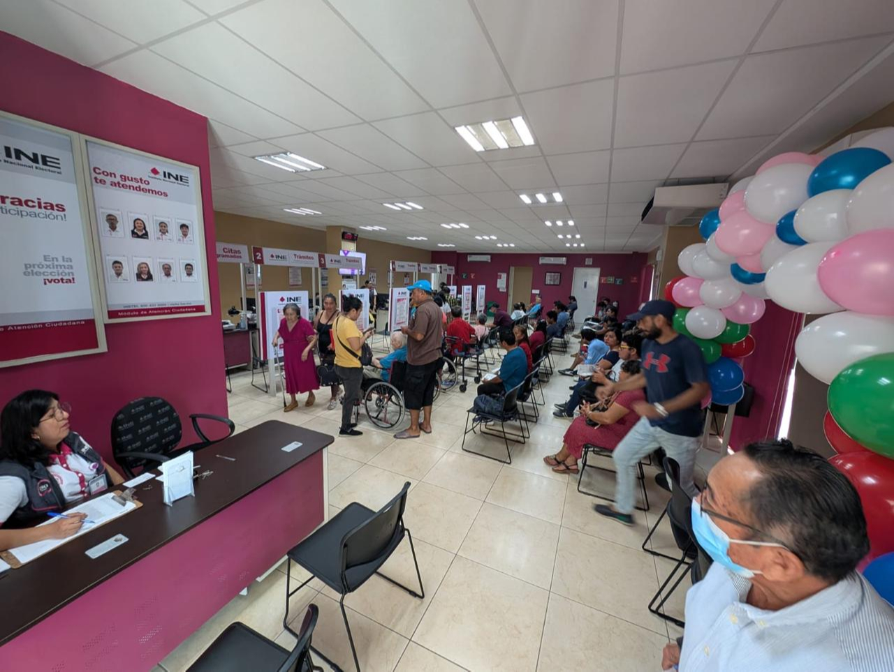 Módulos del INE en Campeche abrirán hasta el martes por puente revolucionario