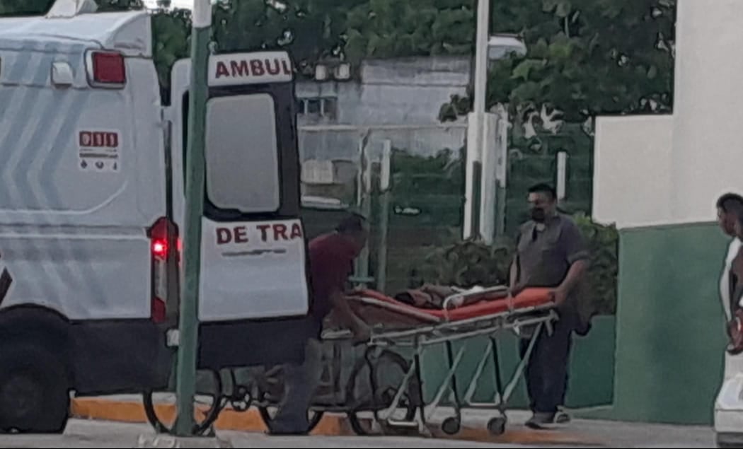 Debido a la gravedad de las fracturas, el niño fue llevado a Calkiní para recibir atención especializada