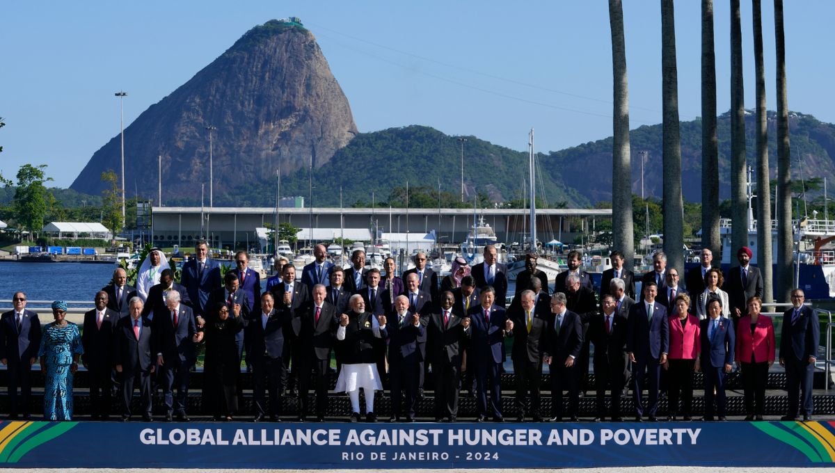 Foto oficial de la Cumbre del G20 en Río de Janeiro, Brasil