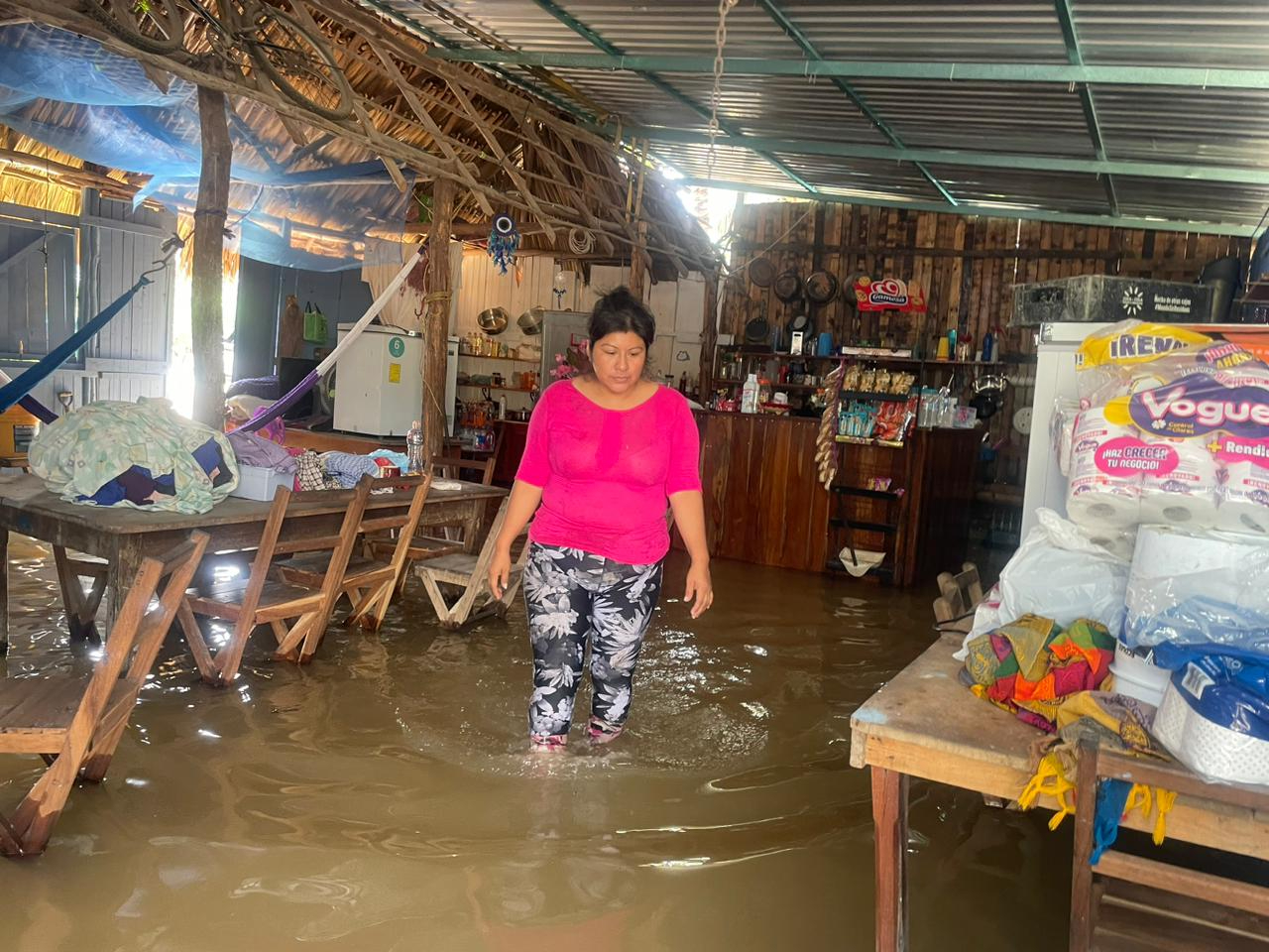 Solo algunos electrodomésticos importantes para su negocio fueron rescatados