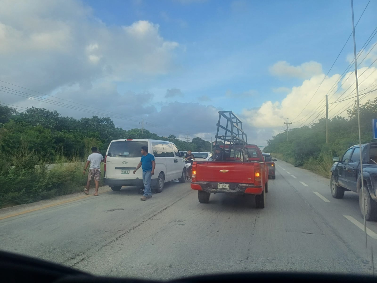 El exceso de velocidad fue la causa del accidente entre ambos vehículos