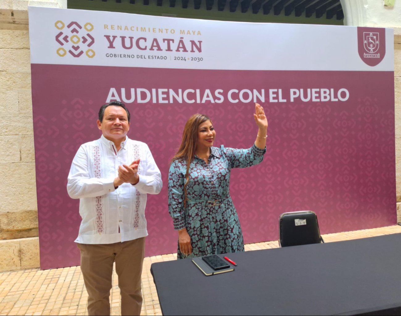 El gobernador Joaquín Díaz Mena atenderá a los yucatecos