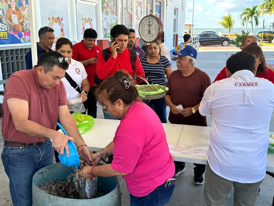 Tianguis Campesinos impulsa creación del Tianguis del Mar en Ciudad del Carmen