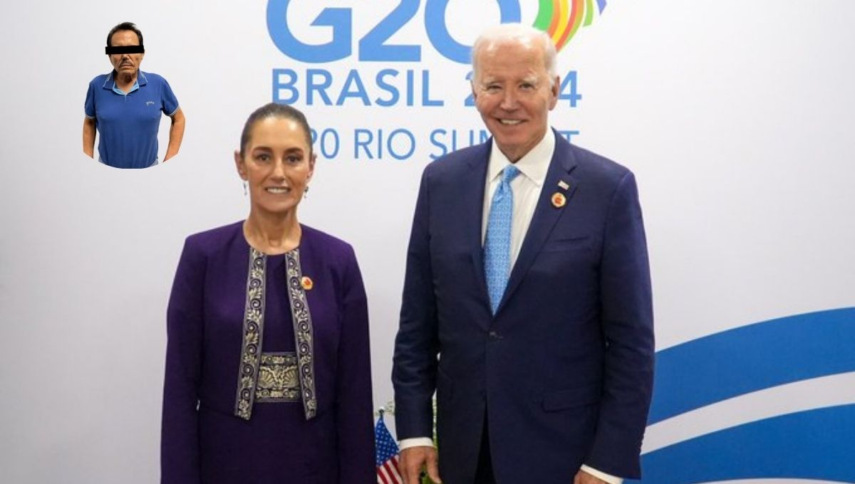 En la Cumbre del G-20 la presidenta de México, Claudia Sheinbaum, soistuvo un encuentro con su homólogo estadounidense, Joe Biden