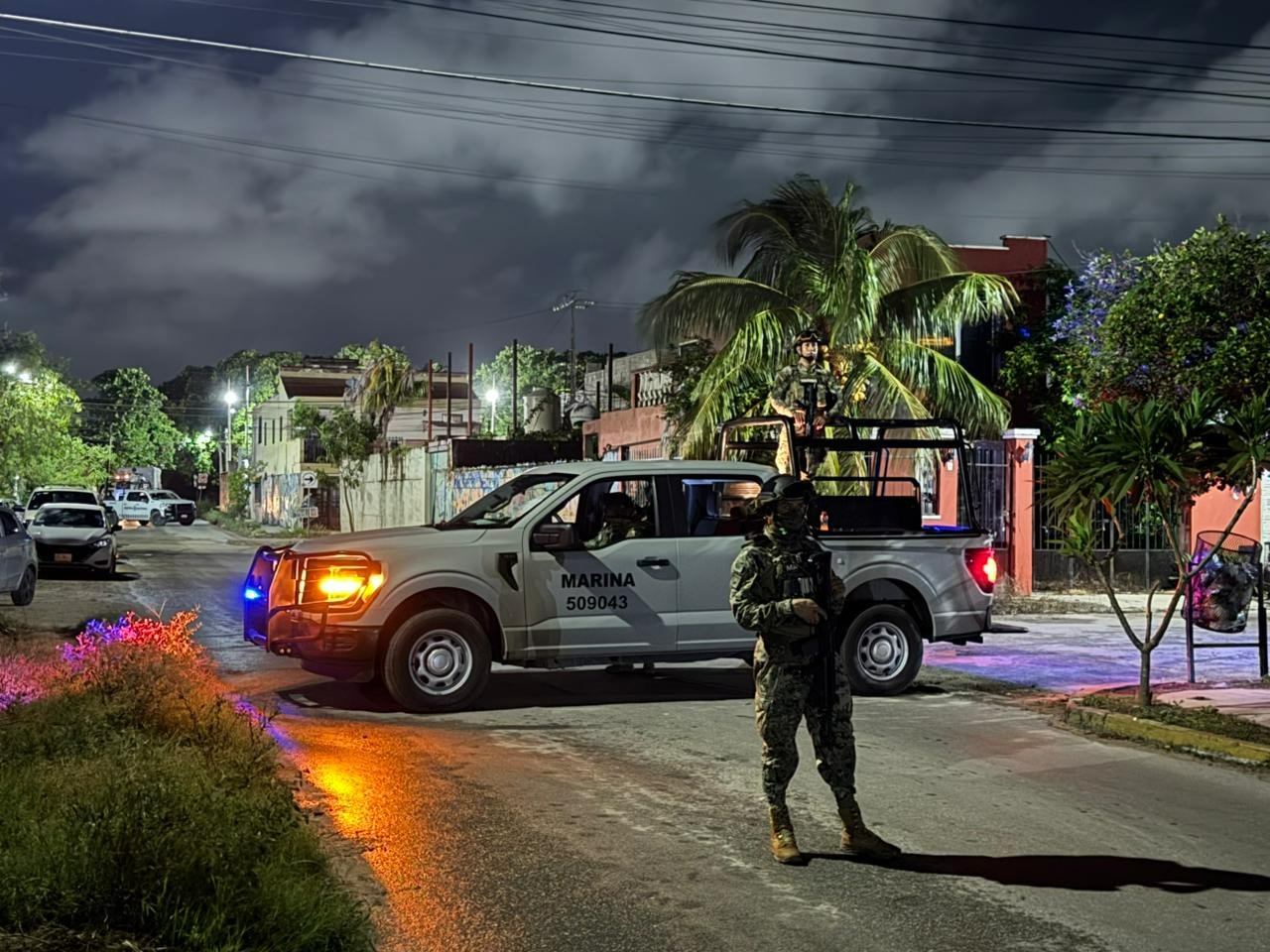 Tres cateos realizados simultáneamente por delitos contra la salud en Cancún.