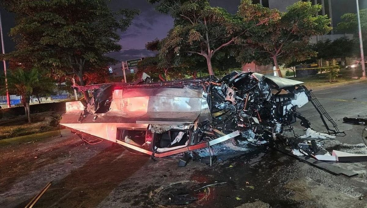 Tesla Cybertruck ha sido reconocida por su diseño futurista y su estructura resistente pero los accidente de los últimos días ponen en duda su 'indestructibilidad"