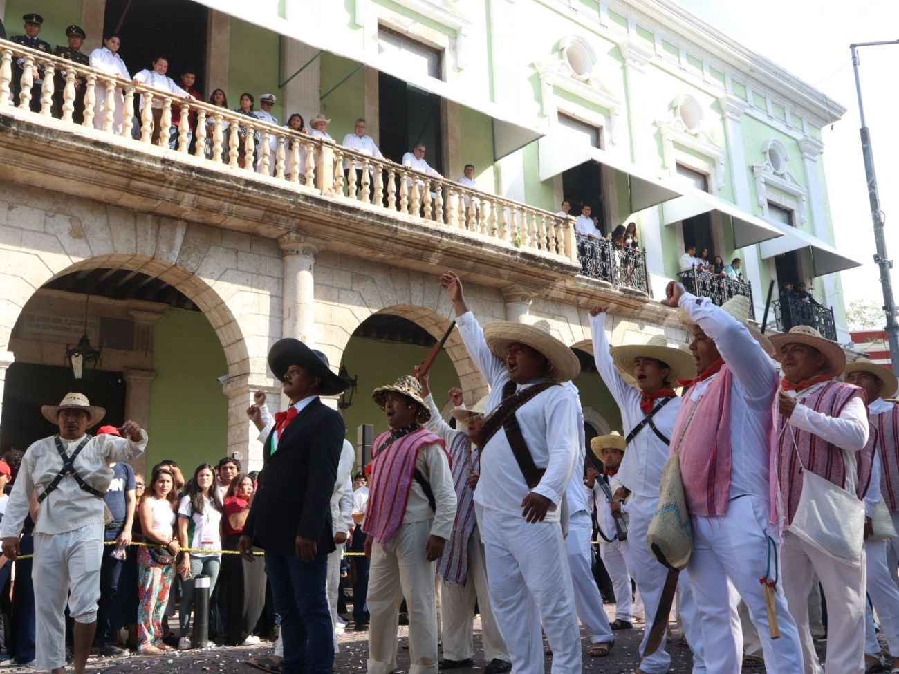 Así se vivió el desfile en Mérida por el aniversario de la Revolución Mexicana