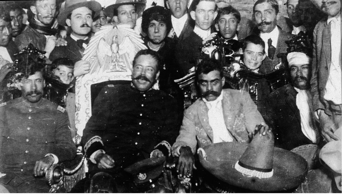 Francisco Villa y Emiliano Zapata fueron dos de los líderes principales de la lucha armada