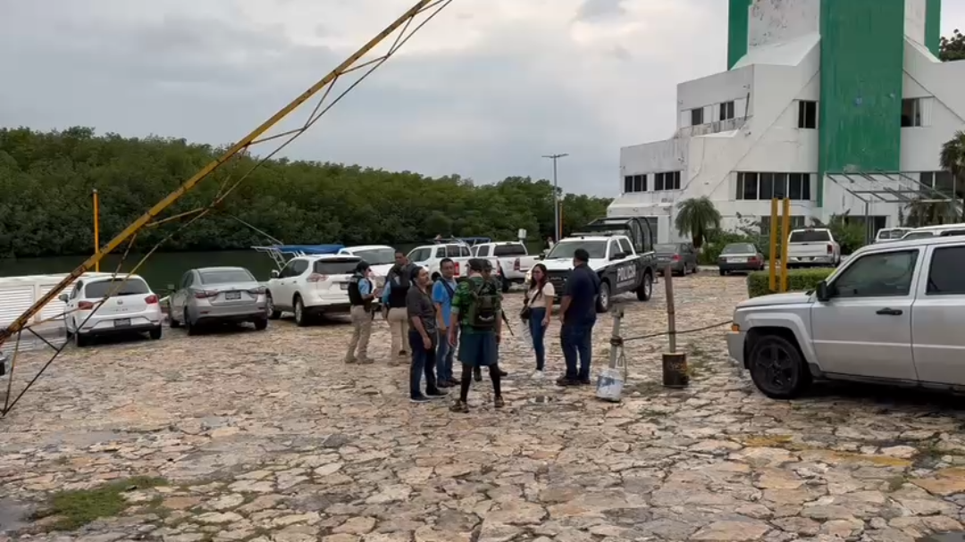 La Policía turística fue la primera en llegar al lugar una vez se reportó el hallazgo