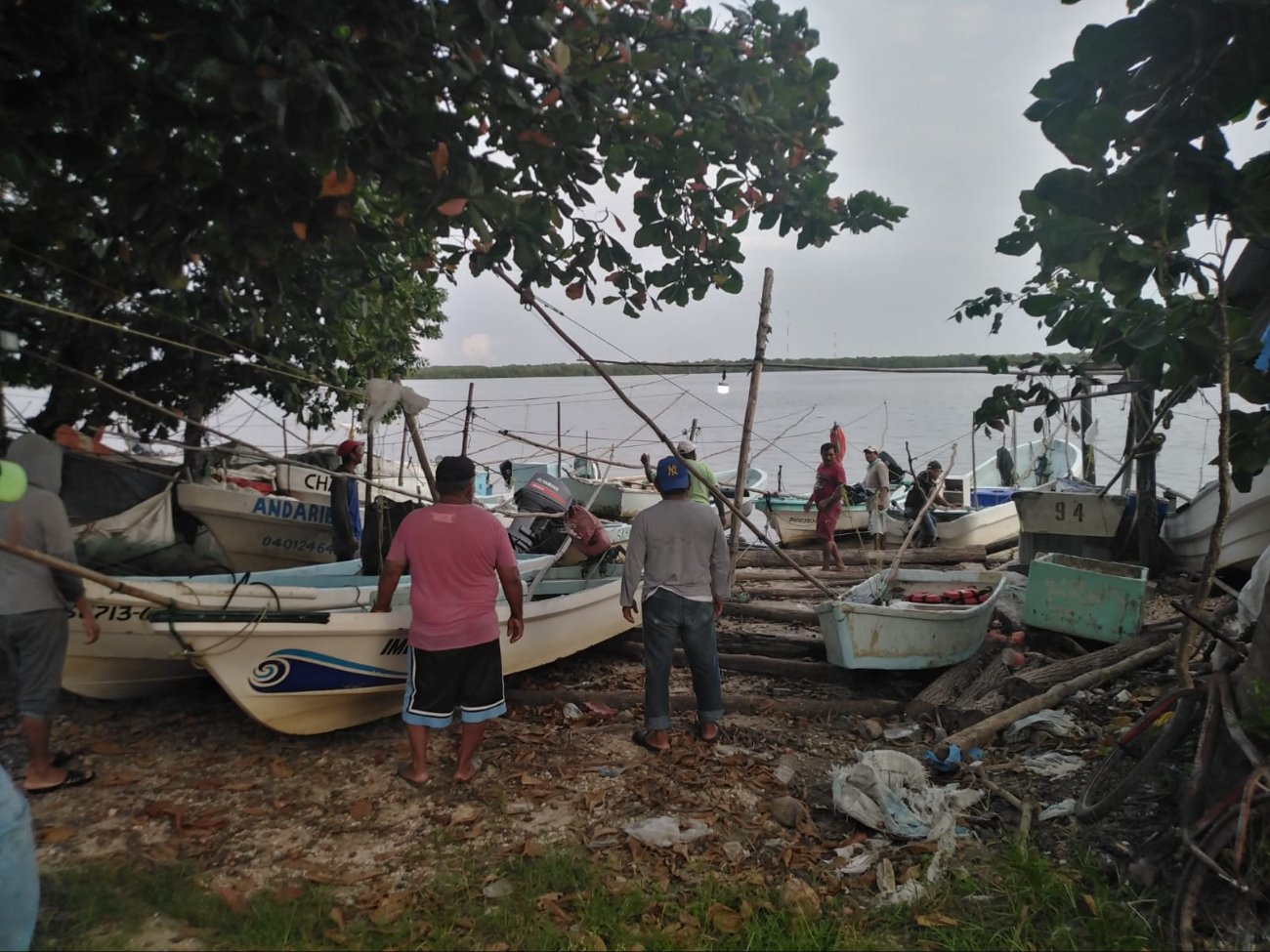 El Frente Frío Número 10 causará lluvias y vientos fuertes, afectando las actividades de los pescadores en el Municipio del Carmen