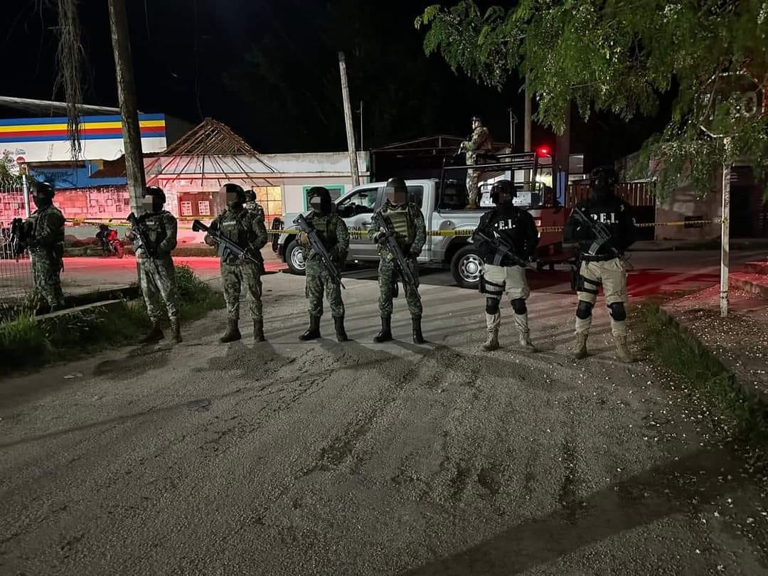 Los cinco detenidos quedaron a disposición de la FGE Yucatán