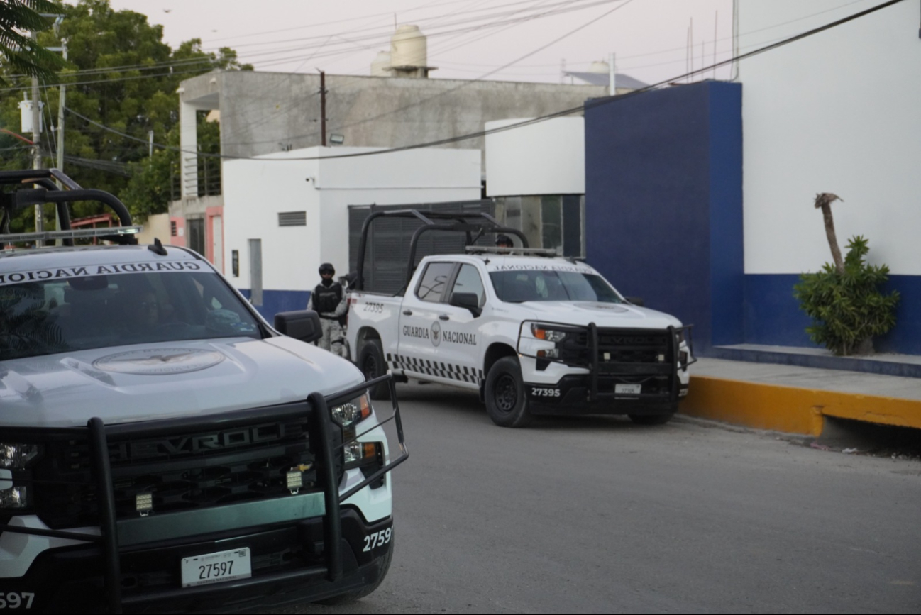 Efectivos castrenses y federales abanderaron el sector y trasladaron al sospechoso a la FGR