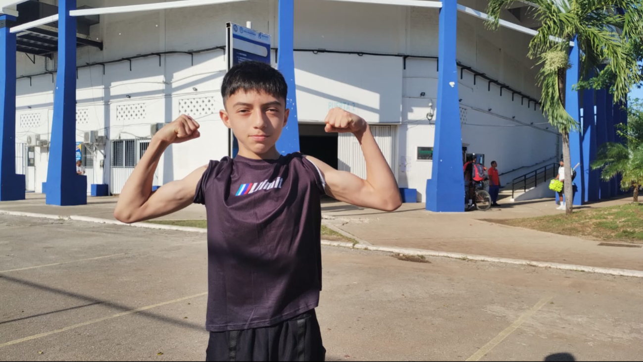 Uno de los competidores más destacados es Leonardo Torres, de 13 años proveniente de EDOMEX