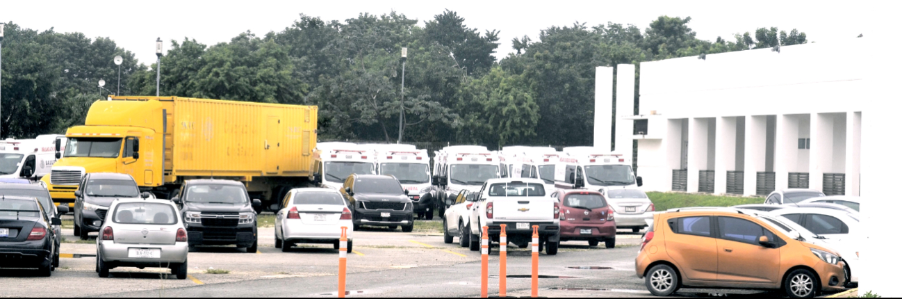 31 ambulancias completamente equipadas están detenidas en el Hospital General “Dr. Jesús Kumate Rodríguez” por falta de presupuesto