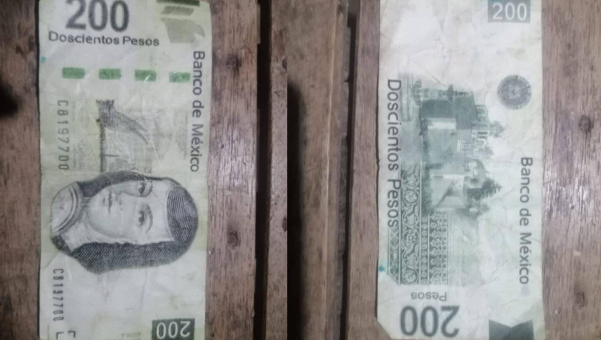 Comerciantes de Sabancuy alertan sobre la circulación de billetes falsos de 200 pesos