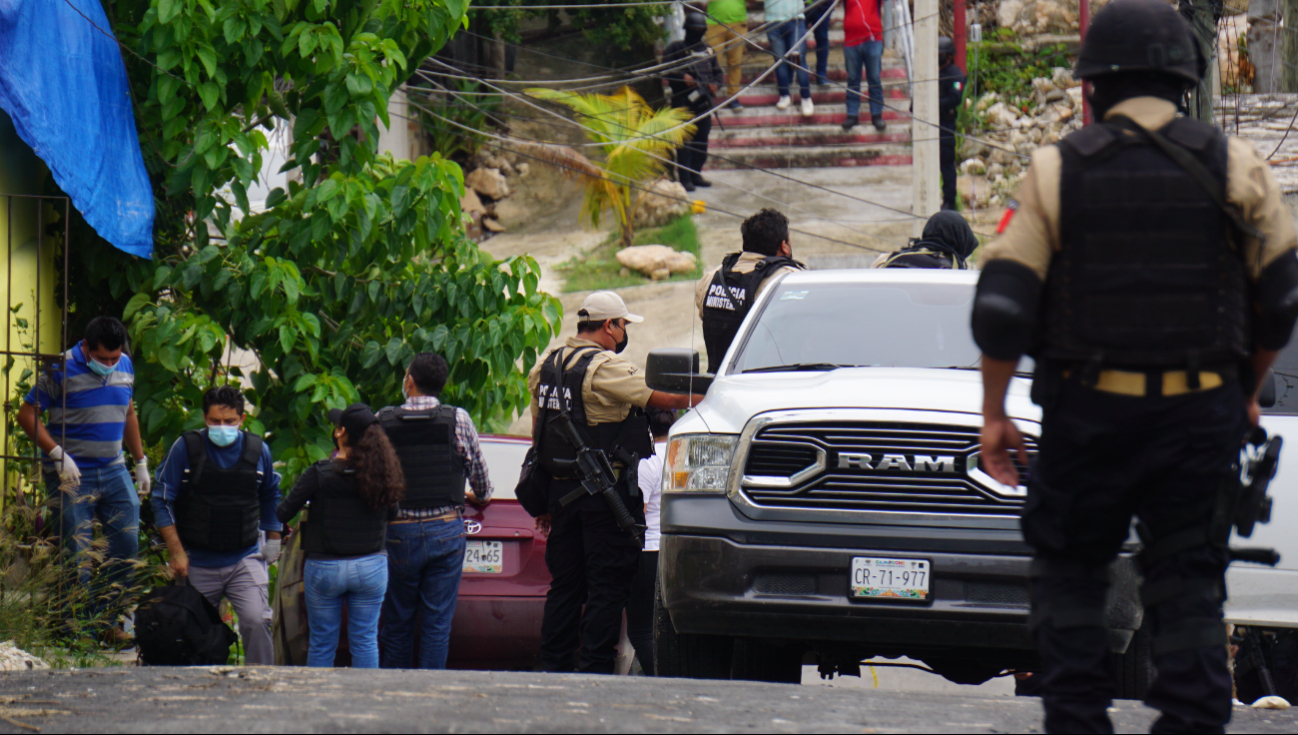 De los decesos provocados con arma de fuego, sólo una persona ha sido asegurada.