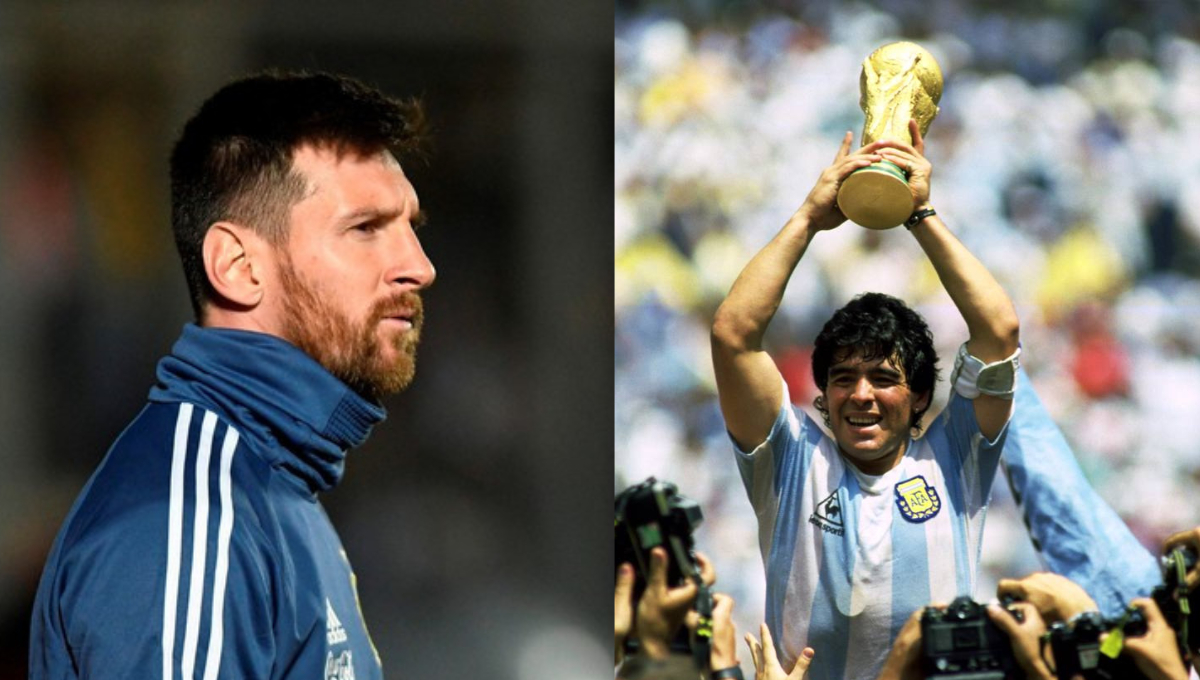 Lionel Messi rindió un emotivo homenaje a Diego Armando Maradona en el cuarto aniversario de su fallecimiento