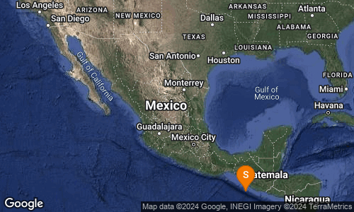 Registran un sismo de 4.2. Sucedió cerca de Cd Hidalgo, Chiapas.