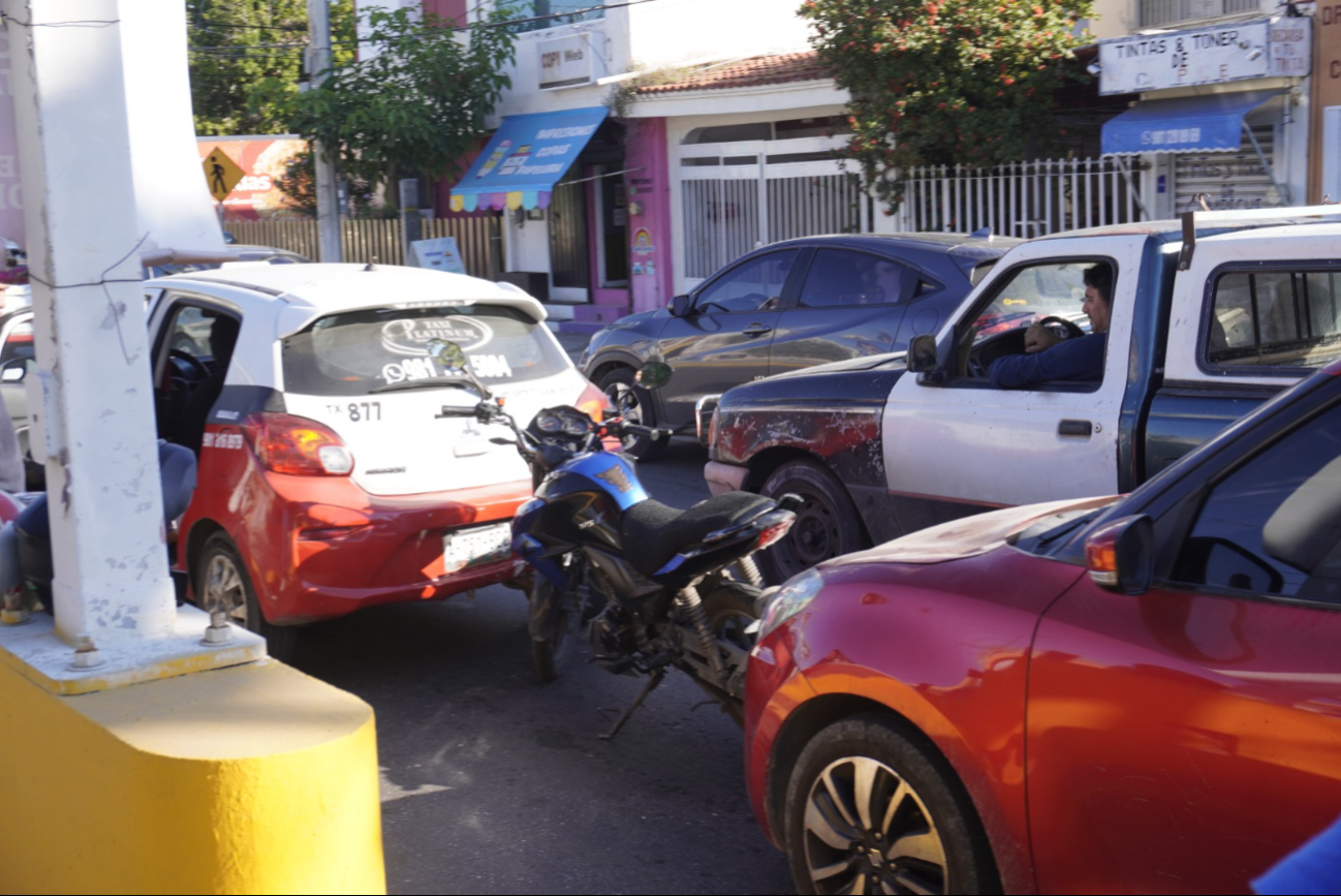 Carambola en la avenida