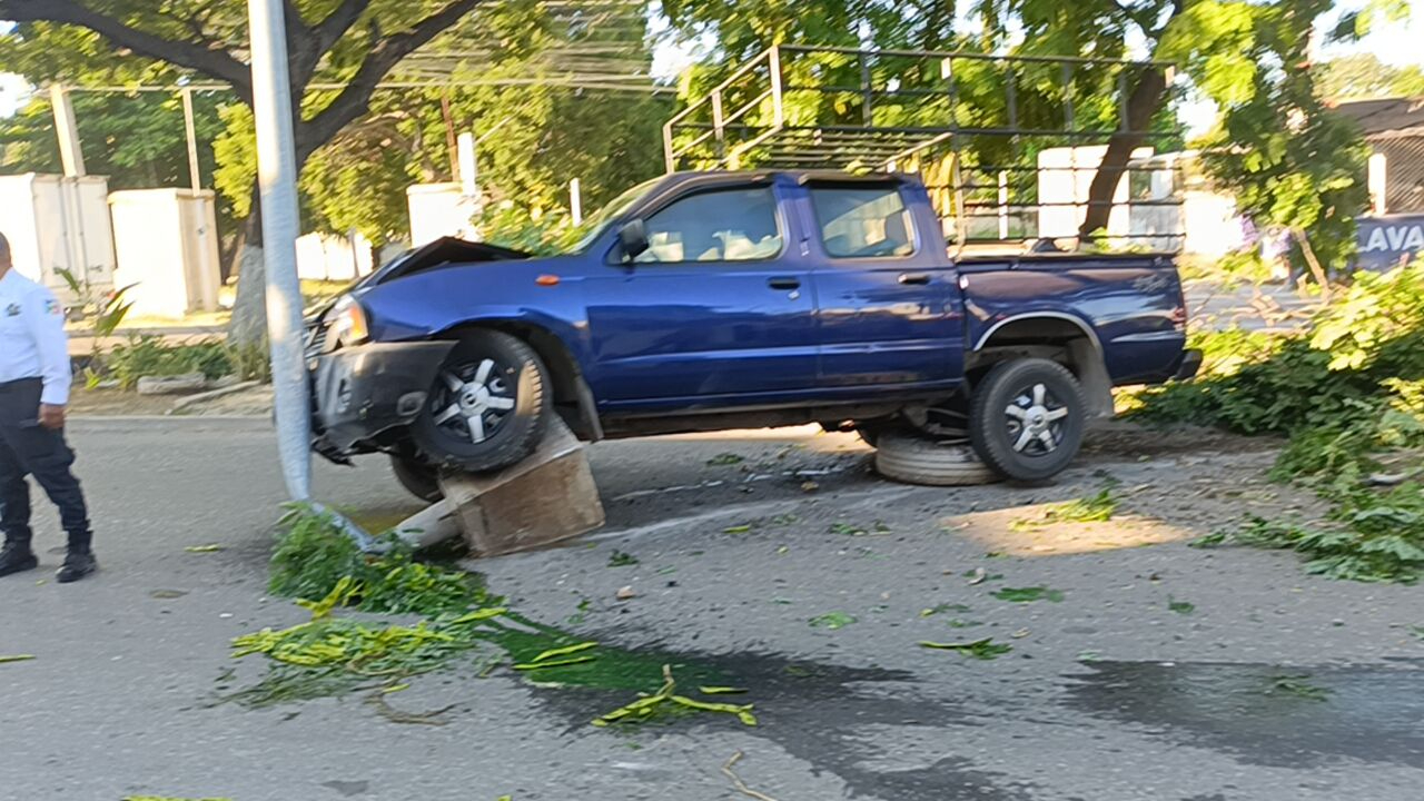 No hubo personas heridas en el accidente