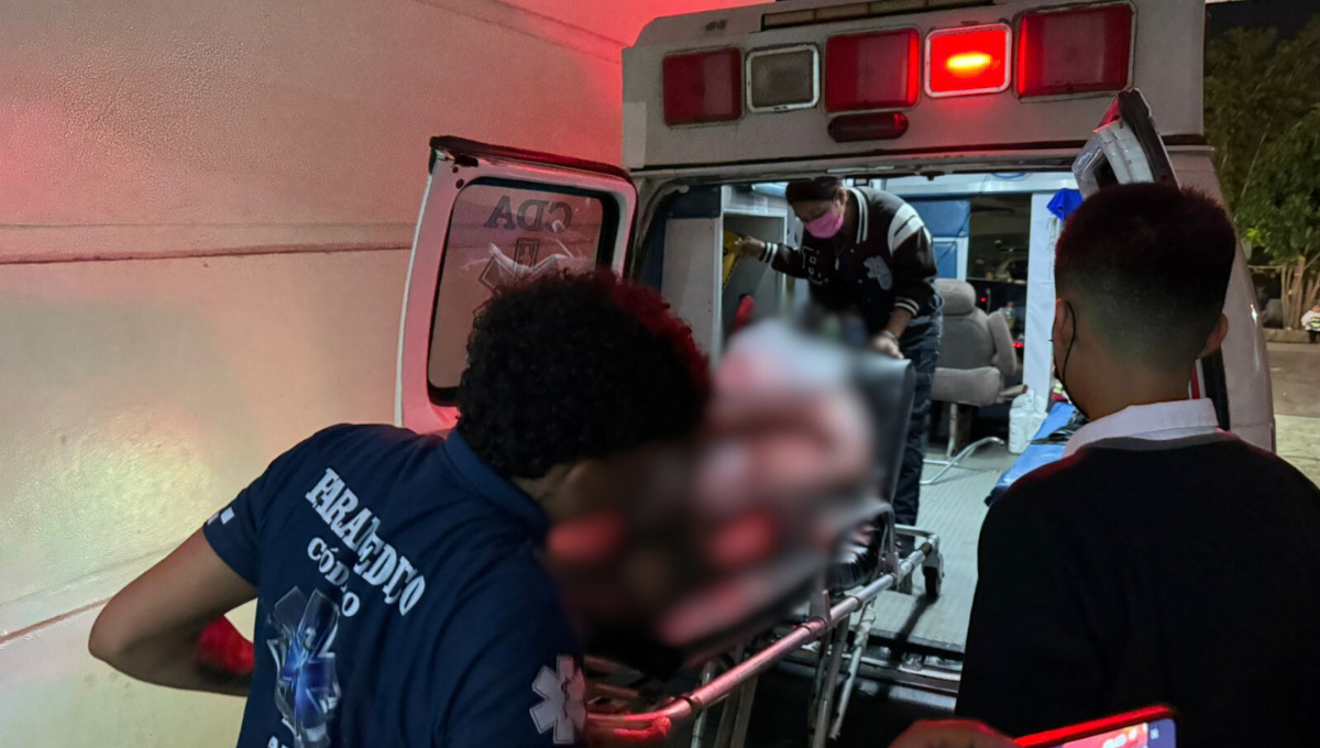 Hombre es herido  al resistirse a  un presunto asalto en Cancún