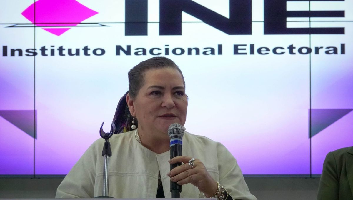 Guadalupe Tadei Zavala, consejera presidenta del Instituto Nacional Electoral (INE)