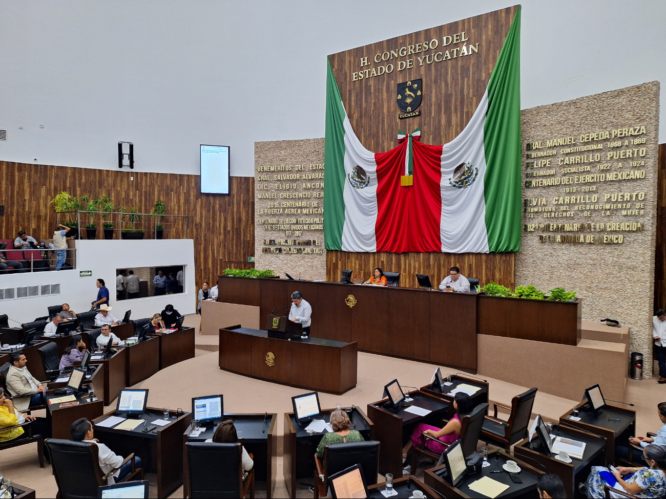 El Congreso avala los cambios legales para dar paso a las dependencias de la 4T en Yucatán