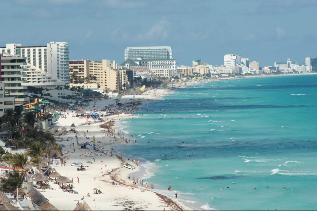 Cancún lidera como destino turístico con mayor ocupación hotelera en el país