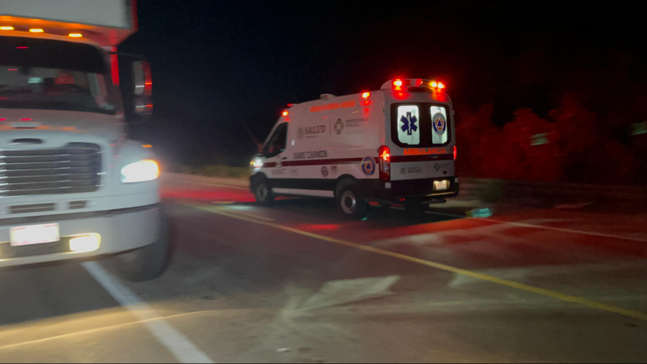 Ebrio motociclista termina en el hospital tras accidentarse en la Carmen-Puerto Real