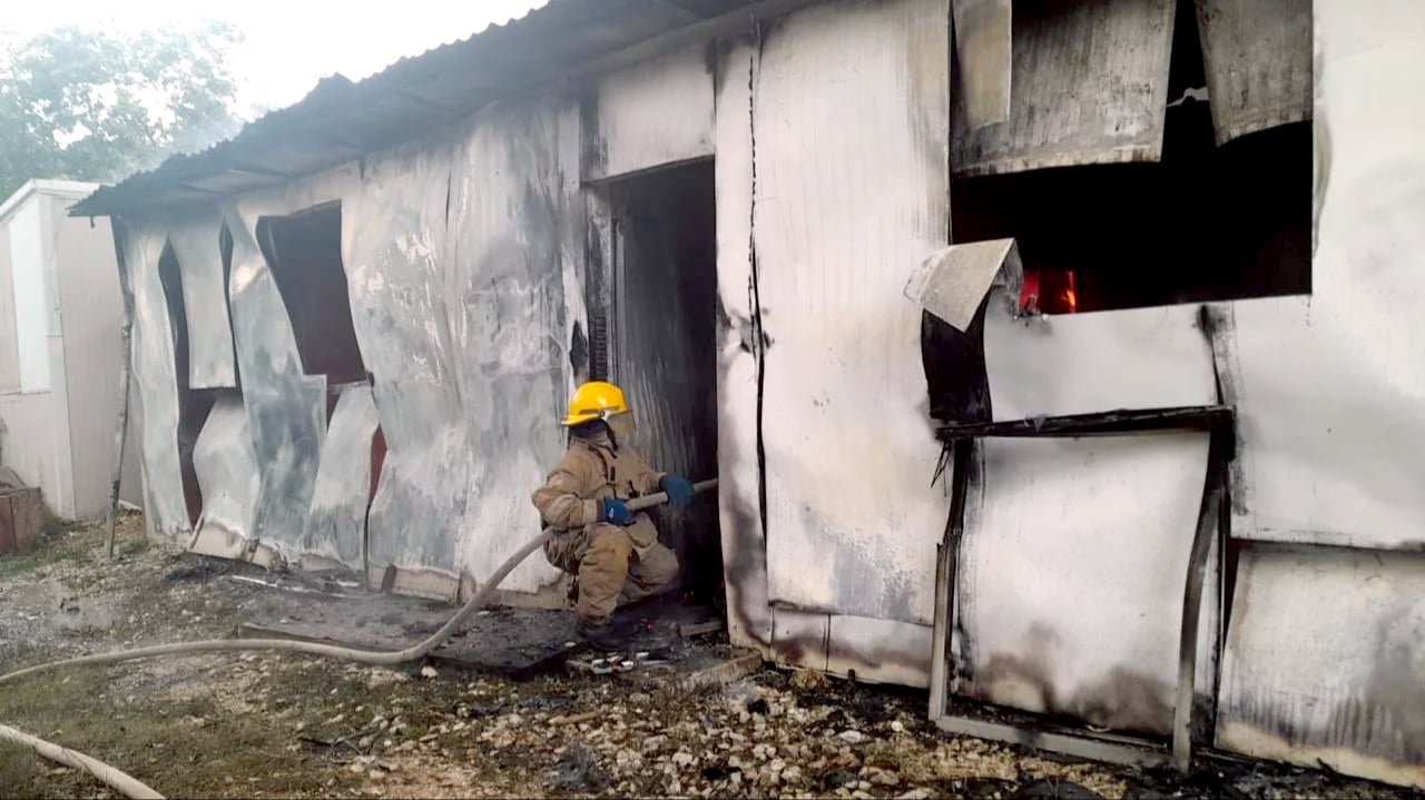 En el incendio no se registraron heridos o muertos, solo daños materiales