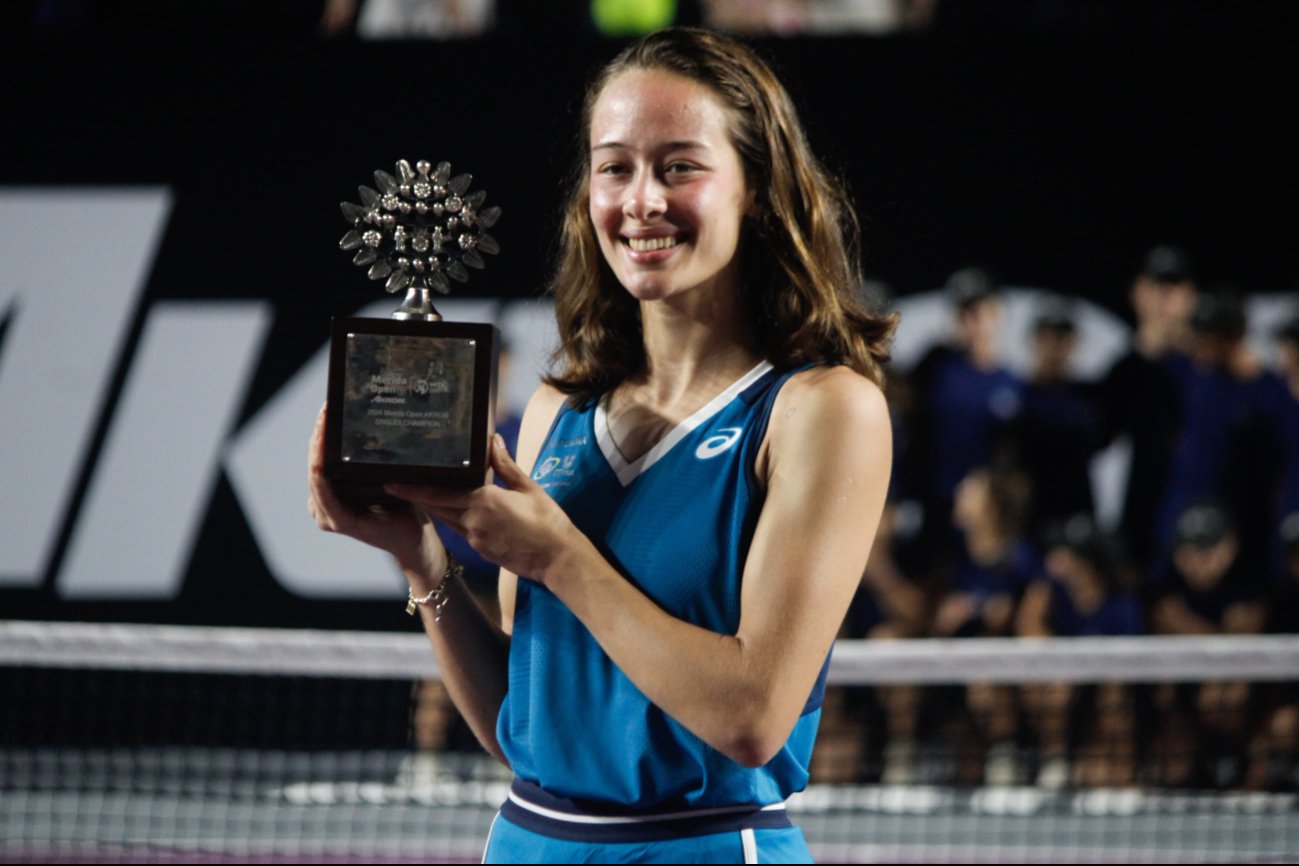 Sönmez, nueva reina de la edición 2024 del Mérida Open WTA 250