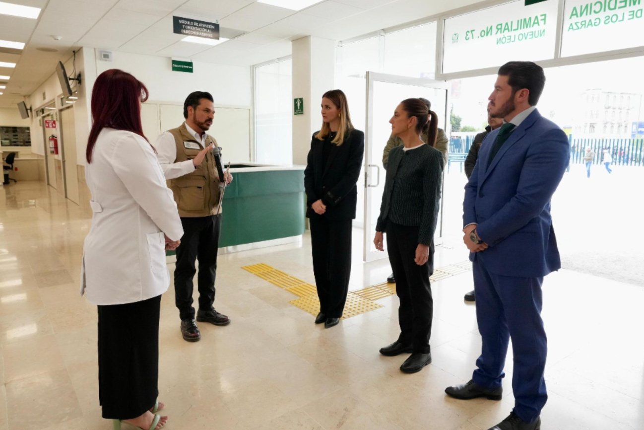 Inauguración de la Unidad de Medicina Familiar No. 73 por parte de la Presidenta de la República