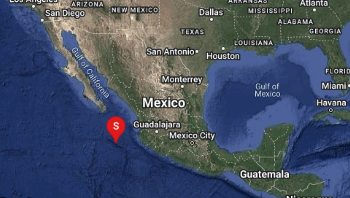 La mañana de este sábado se registró un sismo con epicentro en Puerto Vallarta, Jalisco