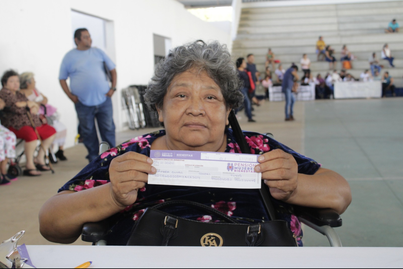 Programa Mujeres Bienestar ha registrado a 15 mil yucatecas entre 63 y 64 años 