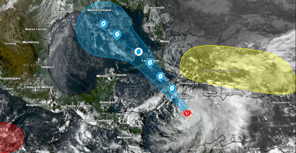   Se forma Tormenta Tropical Rafael: Esta es su trayectoria; ¿la Península de Yucatán está en riesgo?  