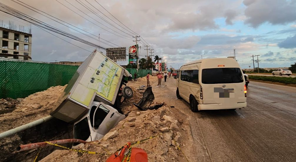 Los involucrados en el accidente no reportaron heridas de gravedad