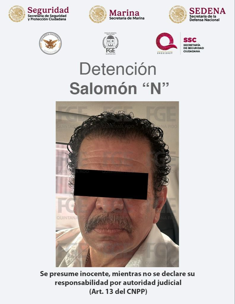 ¿Quién es Salomón “N", el líder del Sindicato de Taxistas de Cancún, detenido por homicidio?