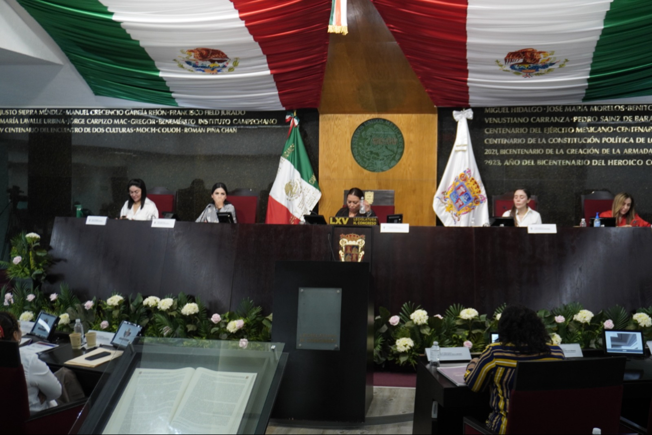 El Congreso exhortó al Ayuntamiento de Campeche a priorizar la reparación y mantenimiento de calles y avenidas