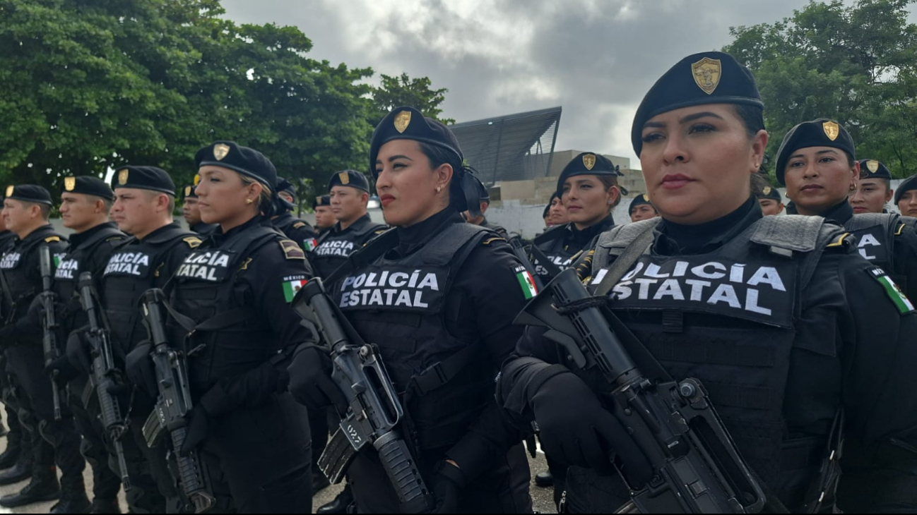 La generación 75 de policías de Yucatán se ha graduado