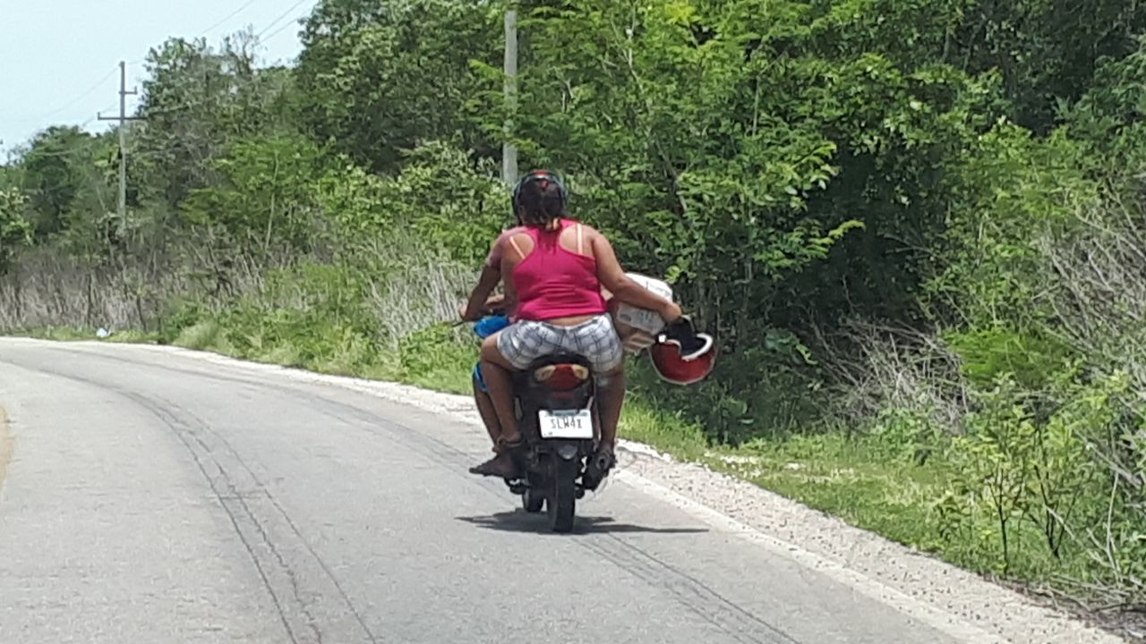 La multa por no portar casco es de 730 pesos