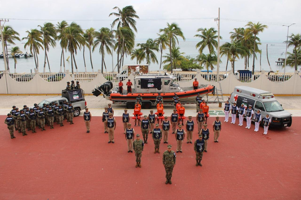 La Novena Región Naval ha preparado 266 elementos