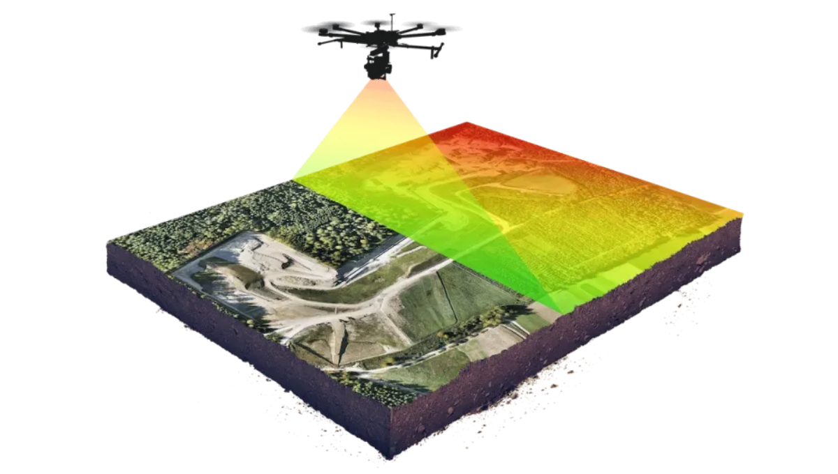 LiDAR utiliza pulsos de láser para crear mapas tridimensionales detallados del terreno, crucial para localizar la ciudad Valeriana